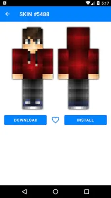 Boys Skins for Craftsman android App screenshot 0