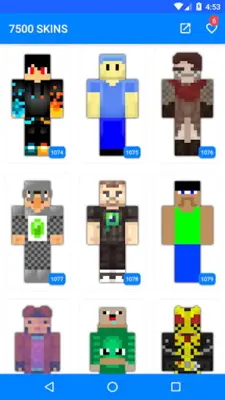 Boys Skins for Craftsman android App screenshot 3