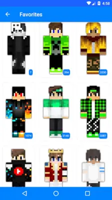 Boys Skins for Craftsman android App screenshot 7